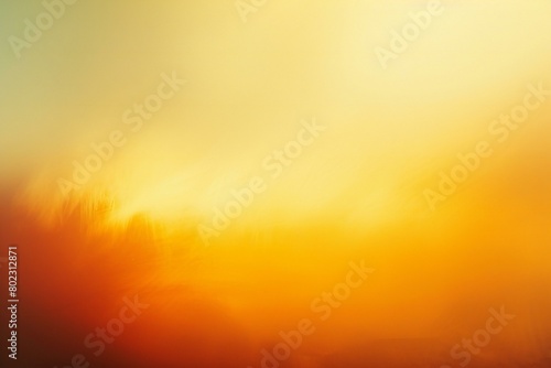 Abstract orange sunset background with copy space for text or image