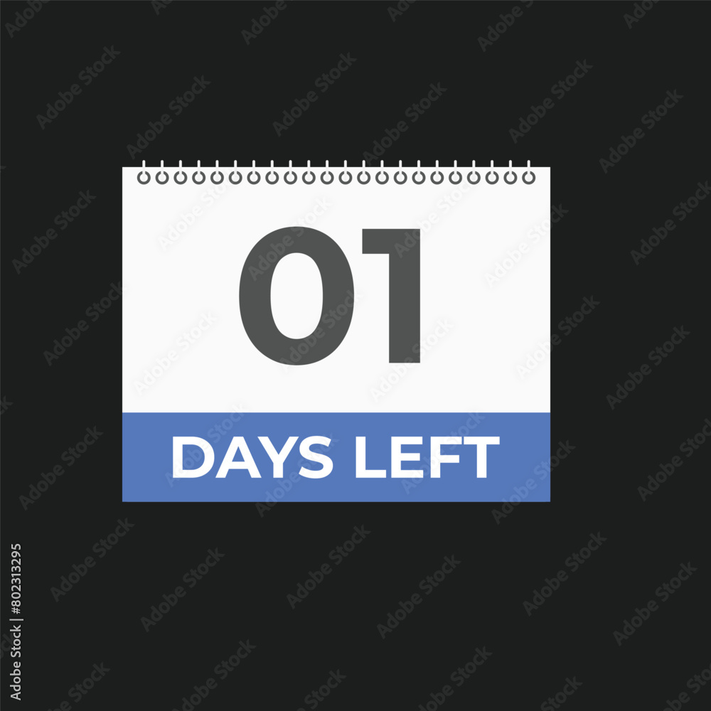 Obraz premium 42 days to go countdown template. 42 day Countdown left days banner design. 42 Days left countdown timer 