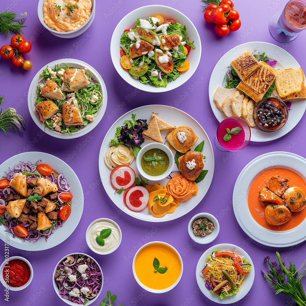 plate of food plate of food