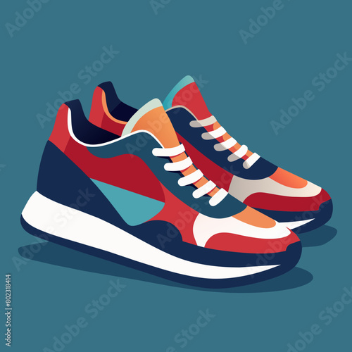 illustration of trainers sneakers