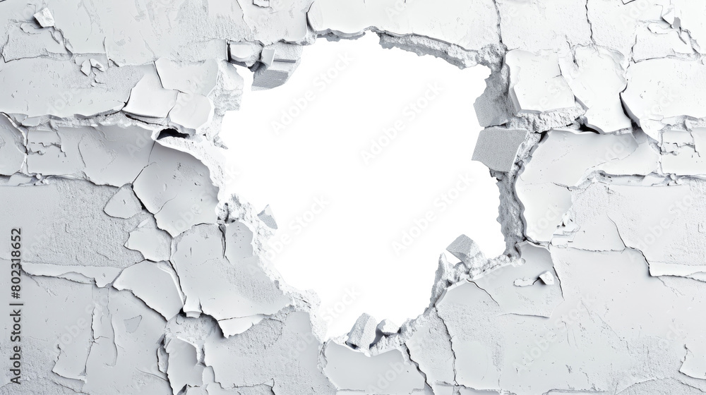 Obraz premium hole in a wall