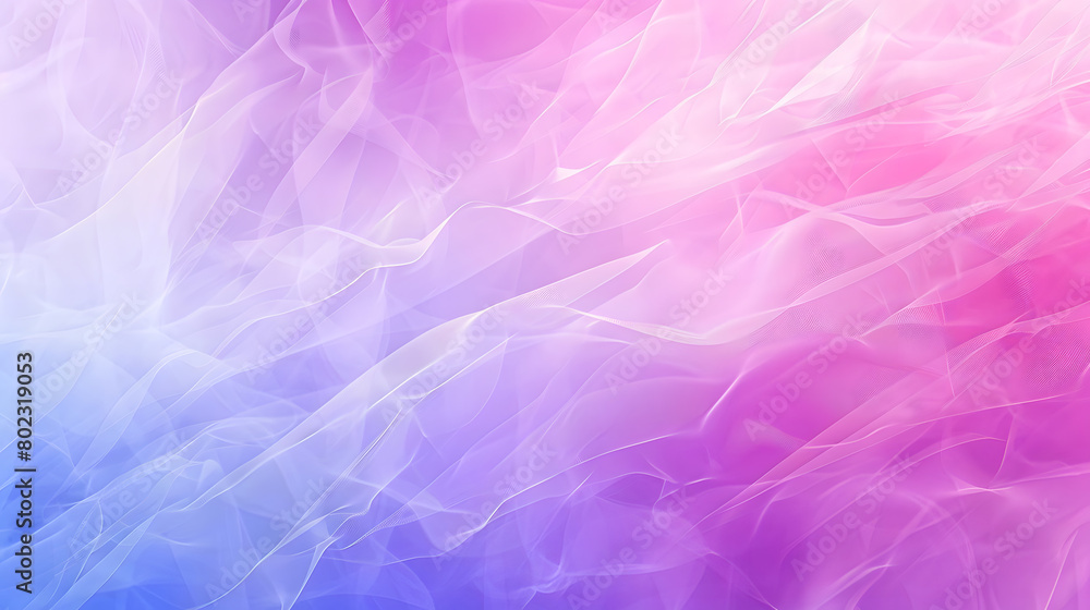 Purple pink blue white abstract gradient Background. Generative AI.