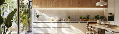 Modern Natural Dining Area: Beautiful Interior Design