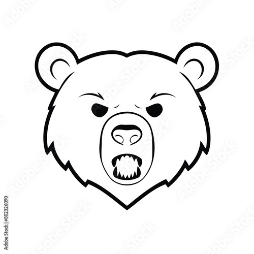 Adorable Bear for children page.eps