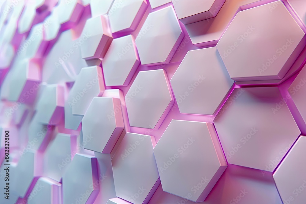 3d background with hexagons Pattern 3d background with hexagons Pattern
