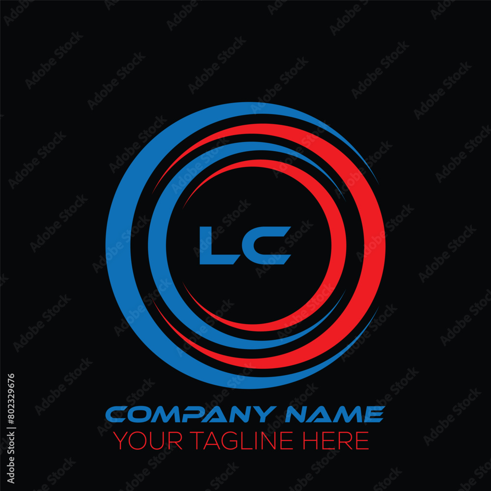 LC letter logo creative design. LC unique design. LC letter logo design on black background. LC letter logo creative design. LC unique design. LC letter logo design on black background.