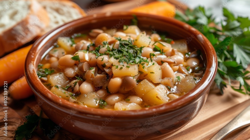Dishes of Belarusian cuisine. Krupenya mushroom. Dishes of Belarusian cuisine. Krupenya mushroom.