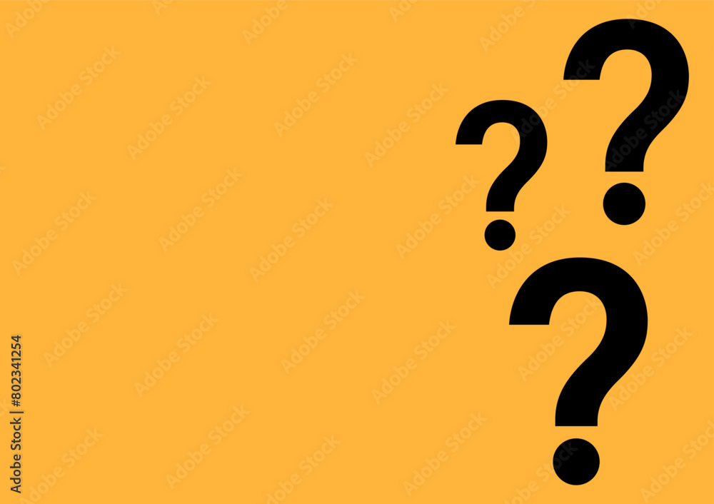Question Mark. Question and Answer Concept. Vector Illustration. Question Mark. Question and Answer Concept. Vector Illustration.