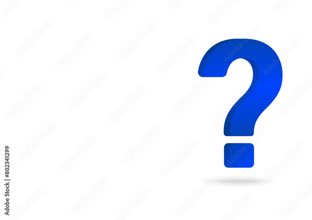 Question Mark. Question and Answer Concept. Vector Illustration. Question Mark. Question and Answer Concept. Vector Illustration.