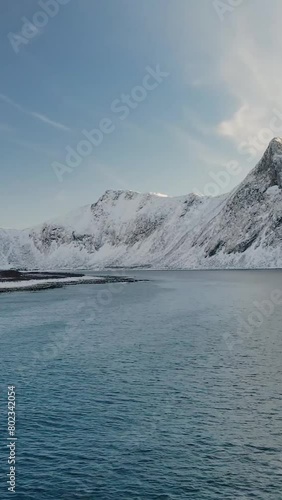 Wallpaper Mural Aerial view of beautiful Norway landscape Torontodigital.ca