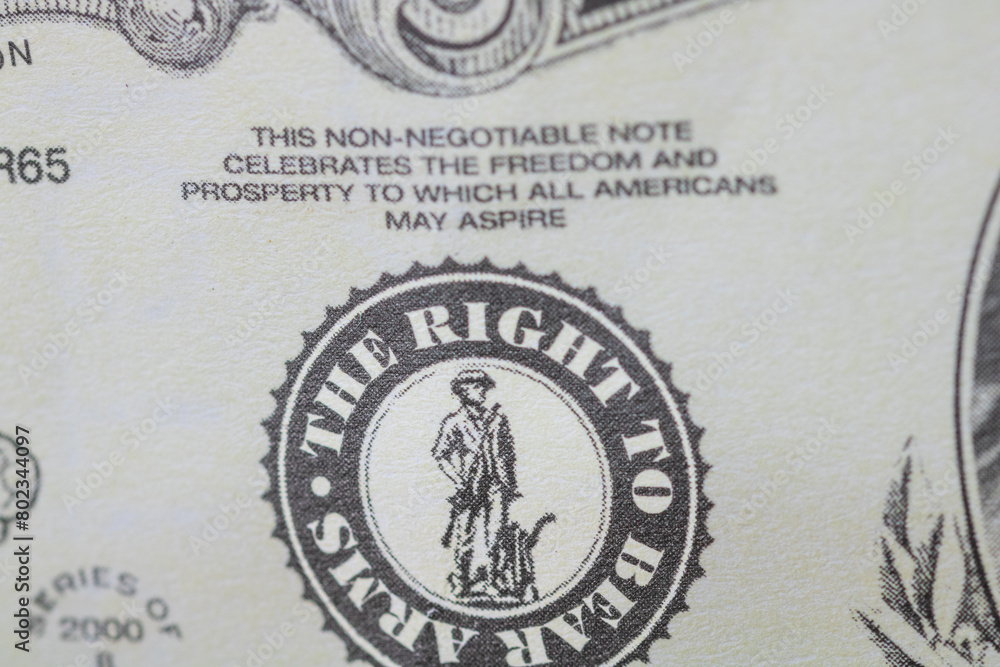 Fototapeta premium One million dollar bill