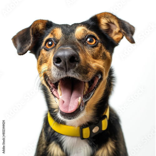 Photos of very cute Happy and Joyful dogs and cats against a visually soothing backdrop. © Katie