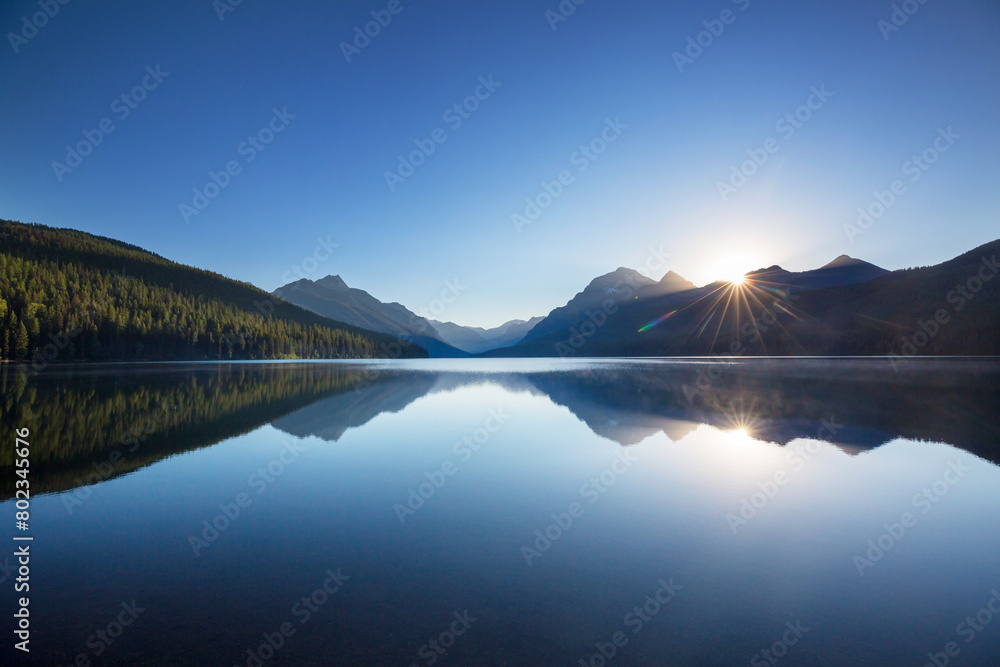 Bowman lake Bowman lake