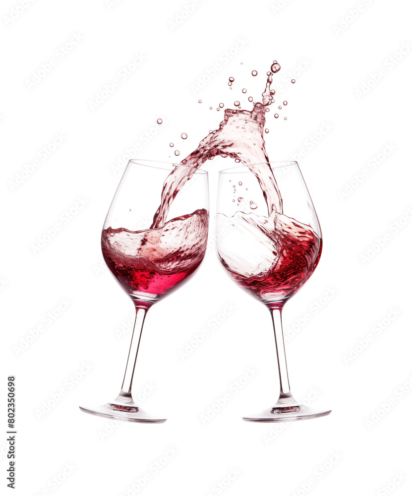 Two hands holding champagne flutes in a toast, isolated on a transparent background. Generative AI Two hands holding champagne flutes in a toast, isolated on a transparent background. Generative AI