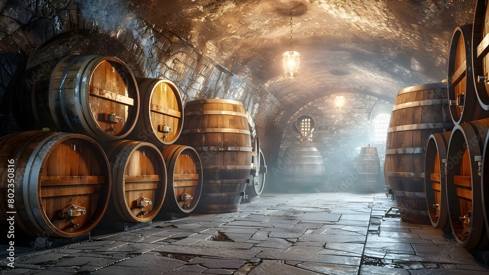 Exploring the Tradition of Hungarian Wine Cellars. Concept Hungarian