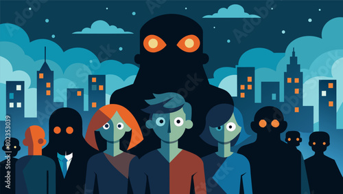 The citys residents cant help but feel as though they are constantly being watched their every move scrutinized by the allencompassing shadow of.