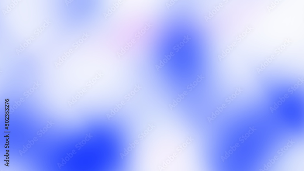 Blue Blurred transparent gradient background. Transparent png overlay background