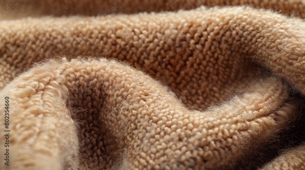 Fuzzy wool in a warm camel color lends a cozy and inviting texture to your design. Fuzzy wool in a warm camel color lends a cozy and inviting texture to your design.