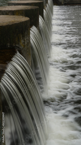 Photo of the waterfall on a long exposure