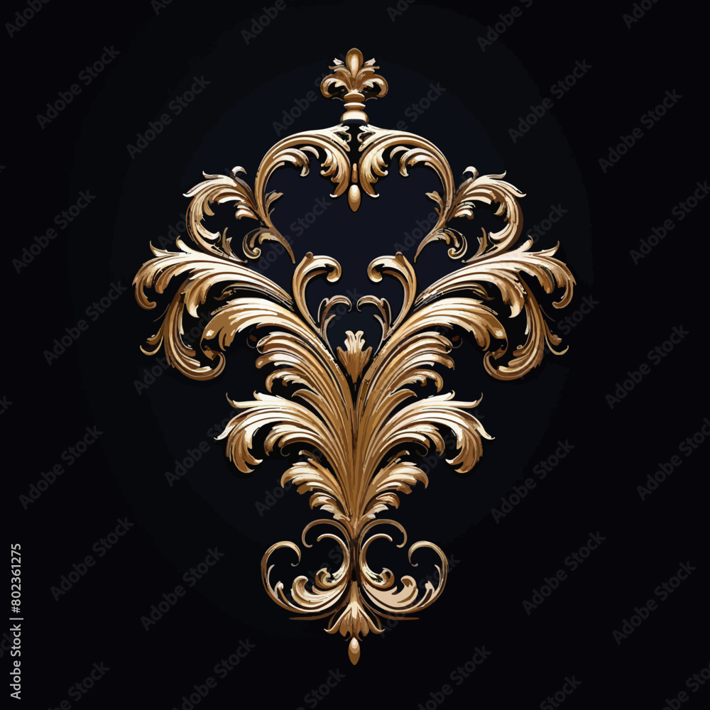 Fototapeta premium Luxury ornament 