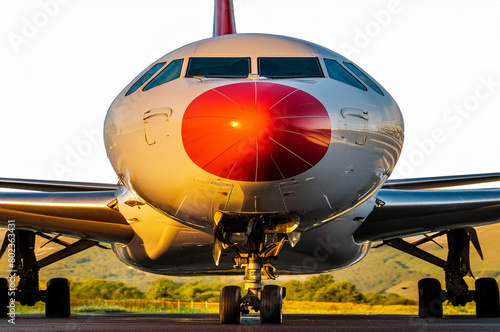 airplane at the airport