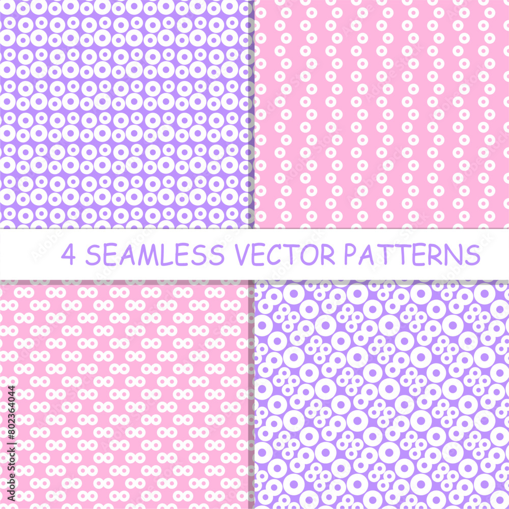 Seamless pattern with rings circles vector artistic print for textile paper decor wallpaper background endless creative art Seamless pattern with rings circles vector artistic print for textile paper decor wallpaper background endless creative art