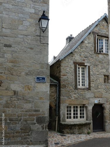 Fototapeta Naklejka Na Ścianę i Meble -  Rue de Saint-Pol-de-Léon