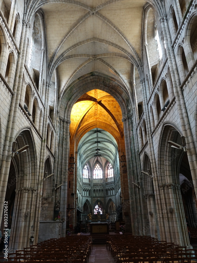 intérieur de la Cathédrale Saint-Paul-Aurélien de Saint-Pol-de-Léon