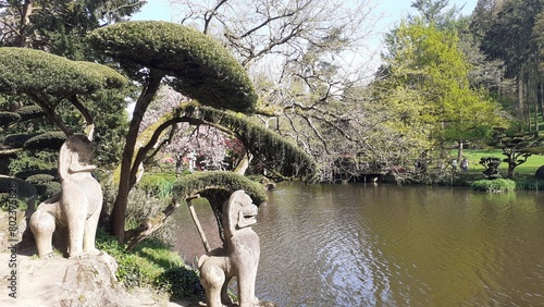 Εκτύπωση καμβά Parc Oriental de Maulévrier, Maine et Loire, Pays de la Loire, France, Japon, ja