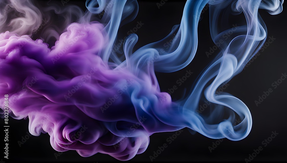 Isolate Beautiful Smooth Smoke Illustration Isolate Beautiful Smooth Smoke Illustration