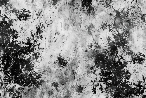 Wallpaper Mural A black and white photo of a dirty wall. Suitable for texture backgrounds Torontodigital.ca