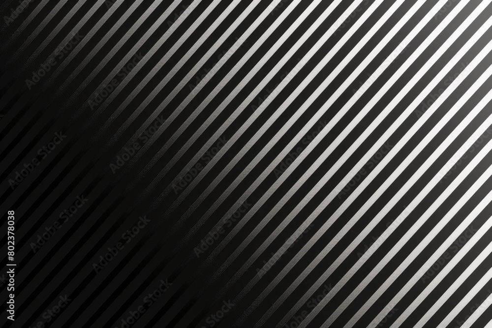 Obraz premium Sleek Precision. Abstract Diagonal Stripes in High-Contrast Monochrome.