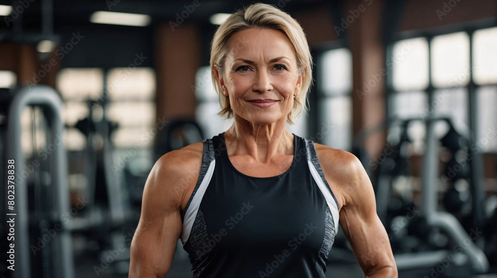 Fototapeta premium woman exercising 20