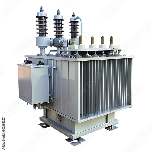 High voltage electrical transformers in an electricity distribution power plan