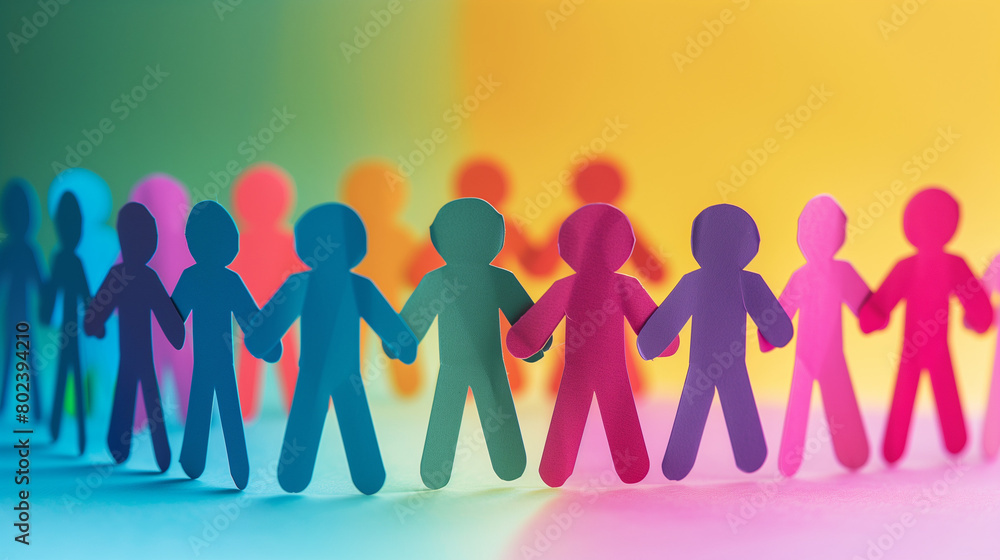 concept of diversity at work, created with generative AI technology concept of diversity at work, created with generative AI technology