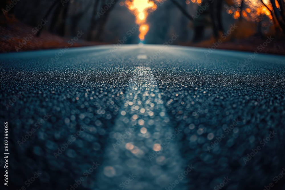 Unraveling Asphalt: Low Angle Exploration Unraveling Asphalt: Low Angle Exploration