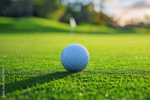golf ball, AI generated