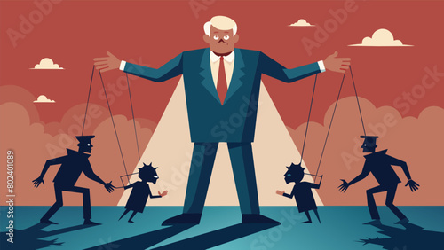 As the play unfolded it became clear that every move and decision made by the puppet politicians was carefully orchestrated behind the scenes a.