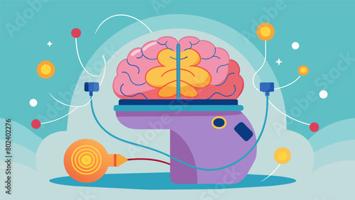Introducing an innovative transcranial magnetic stimulation TMS device utilizing magnetic fields to stimulate specific regions of the brain for.