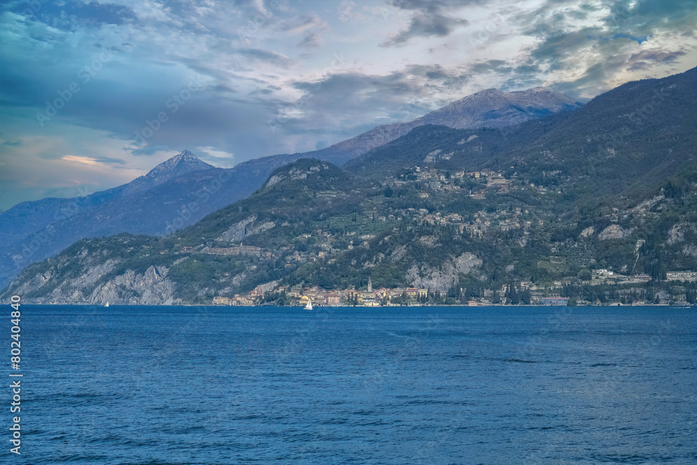 Menaggio village in Italy, the Como lake
