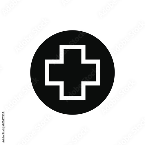 Medical cross symbol, Medical icon