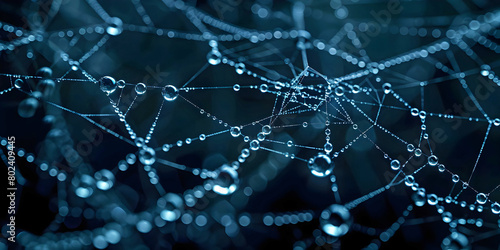 spider web background, ai generated.