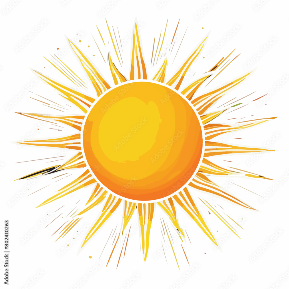 Yellow Sun Rays Graphic Yellow Sun Rays Graphic