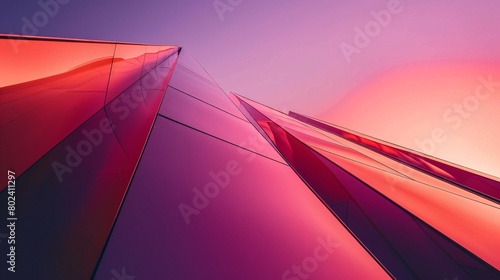 Abstract background composed of triangle shapes. Geometric texture forms a futuristic pattern.