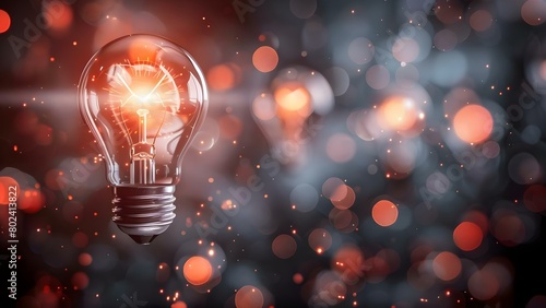 Quick Light Bulb Ideas: Tips for Sparking Creativity and Innovation. Concept Creative Hacks, Innovative Solutions, Thoughtful Strategies, Design Techniques, Brainstorming Methods