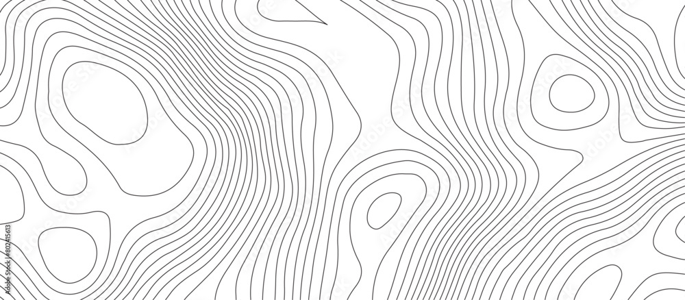 White background topography contour map with black curve lines .luxury topographic wavy pattern and geographic grid map design . White background topography contour map with black curve lines .luxury topographic wavy pattern and geographic grid map design .