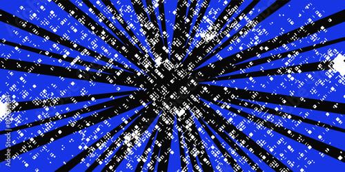 Wallpaper Mural Radial Stripes Abstract Background.Text frame in manga and anime comics.vector Illustration. Torontodigital.ca