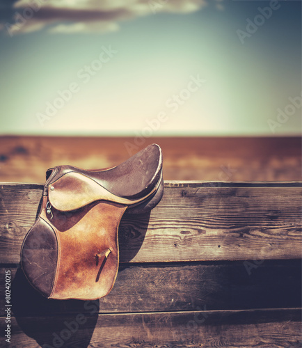 Wild West Horse Saddle