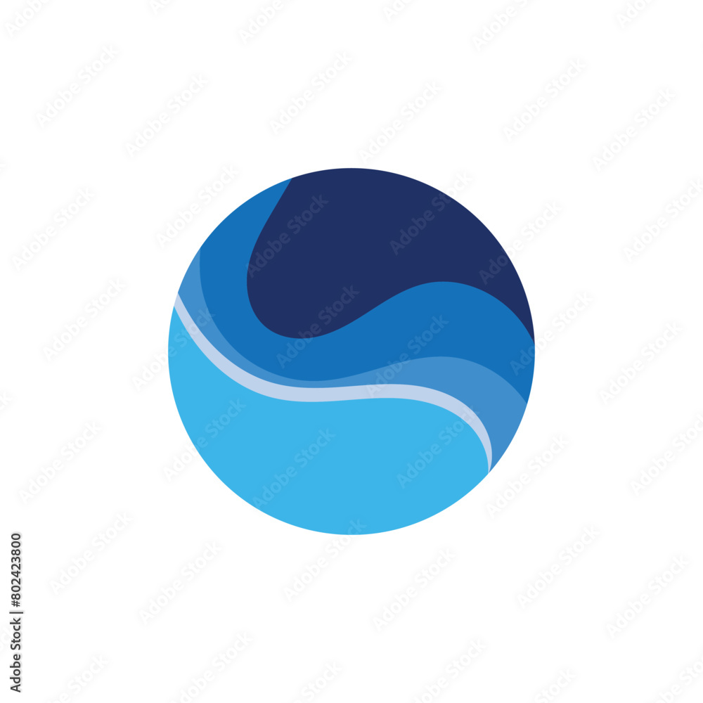 wave background vector of nature template design illustration wave background vector of nature template design illustration