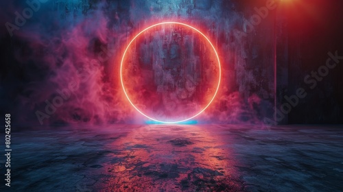 Ring of Fire Amidst Stars